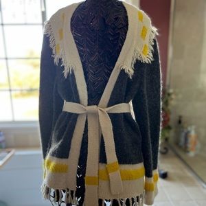 Wool cardigan